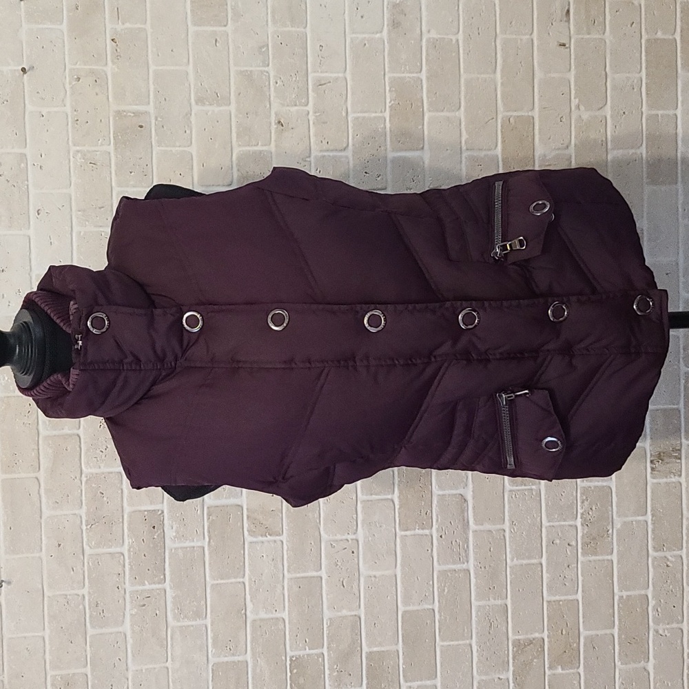 Esprit Women's Down Eggplant Color Vest (SzM)